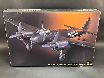 Hasegawa Model Kit JX117 1:48 Scale Junkers Ju88C 'Nachtjager' • $95