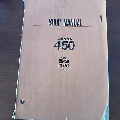 Honda 450 Shop Manual 1971 - CB450 CL450 • $44.95