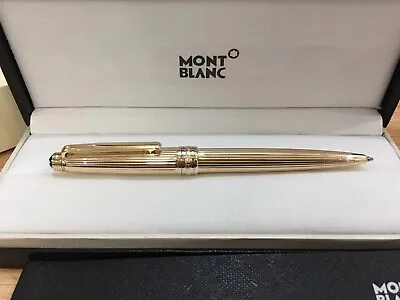 Montblanc 2866 Meisterstuck Ballpoint Gold Star Pen 164P • $108