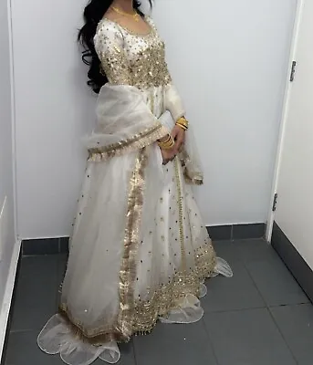 Asian Pakistani Indian Wedding/party Wear Dress • £250