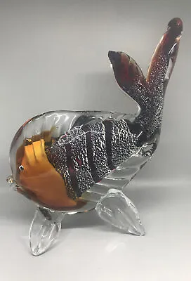 Vintage Murano Art Glass Large Fish  • $75