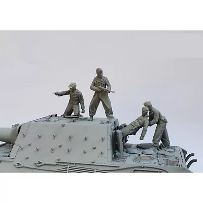 1/35 Resin Jagdpanther Crew (4 Figures-Last Battle Of Berlin) • £12.50