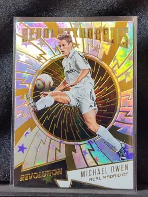 Michael Owen Astro Revolutionaries Real Madrid Panini Revolution 2017 • $10