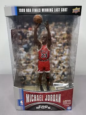 Michael Jordan Upper Deck Pro Shots Figure ~ 1998 NBA Finals Winning Last Shot • $119.99