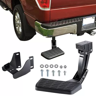 Rear Bedstep Retractable Bumper Truck Tailgate Step Fit For Ford F150 2015-2020 • $79.99