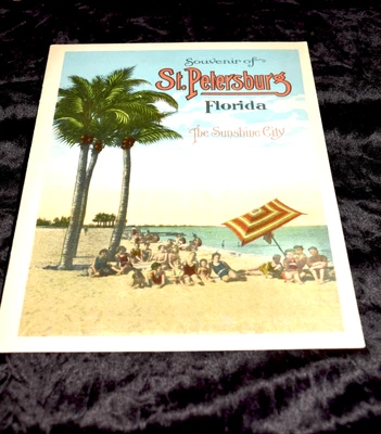 $7.50 • Buy Florida Travel Souvenir Of St. Augustine 1925 16 Pgs.