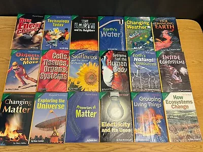 BRAND NEW 5th GRADE SCIENCE LEVELED READERS EARTH PHYSICAL LIFE SPACE 18 BOOKS • $29.99