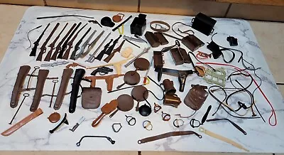 Massive Lot Of Louis Marx Best Of The West Johnny West Accessories A • $59