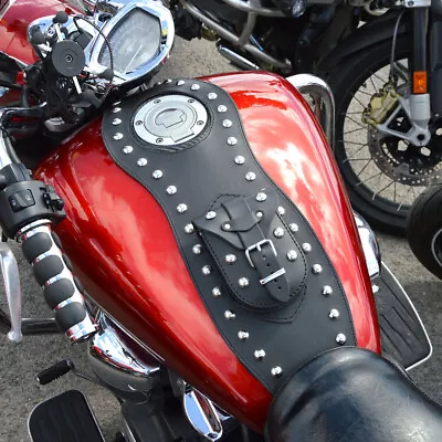 $55.78 • Buy Yamaha Xvs1300 Midnight Star &  Vstar Tank Chap / Panel / Bra / Pad - Studded