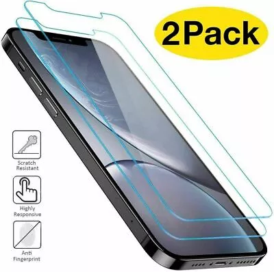 Tempered Glass SCREEN PROTECTOR IPhone 14 12 11 PRO MAX Mini X XR XS UK • £2.99