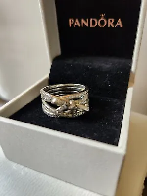$65 • Buy Authentic Pandora Ring 54