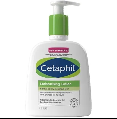 Cetaphil Moisturising Lotion Skin & Exfoliating Cleanser Daily Defence & More • £15.99