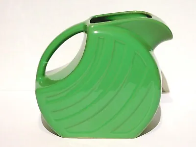 Vintage Restaurant Ware Green Alamo Pottery Large Water Pitcher #760 • $39
