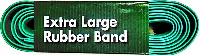 1 Extra Large Jumbo RUBBER BAND 36  Diameter X 3/4   GREEN XL Big PRATT 147213 • $20.59