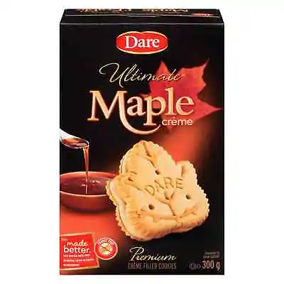 10 Boxes Of Dare Ultimate Maple Cream Cookies 300g Each -Free Shipping • $58