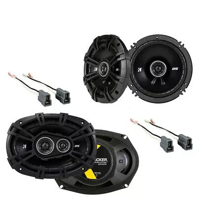 Fits Mitsubishi 3000GT 1991-1999 Speaker Replacement Kicker DSC65 DSC693 Package • $179.98