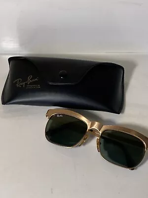 Vintage Ray-Ban Sunglasses Bausch & Lomb WO755 VXAS Made In France Includes Case • $44.95