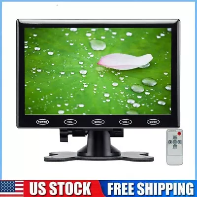 7 Inch CCTV Monitor HDMI LCD PC Screen AV RCA VGA 1080P For Raspberry Pi DSLR-US • $51.79