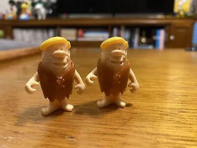 Kinder Surprise Barney Rubble Toy X 2 • $2