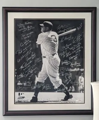 Babe Ruth Framed 20x24 NY Yankees Steiner Hall Of Fame Autographs COA #4 Of 15 • $5699.99