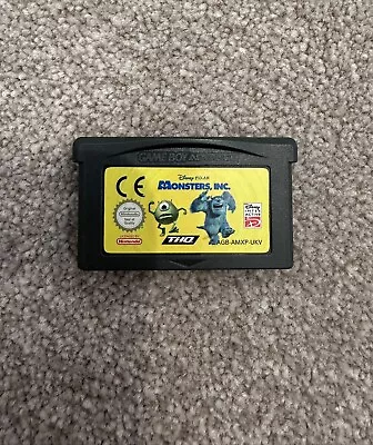 Nintendo Gameboy Advance Game - Monsters Inc - Cartridge Only • £5