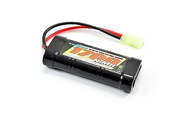 Voltz VZ0054 1700mAh 7.2v NiMH Stick Pack Battery 6 Cell With Mini Tamiya Connec • £17.45