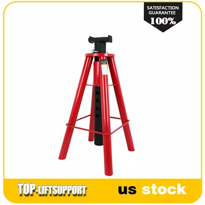 10 Ton Heavy Duty Steel (20000 Lbs) Capacity Pin-Type Jack Stand 28 -47.5  Lift • $144.49