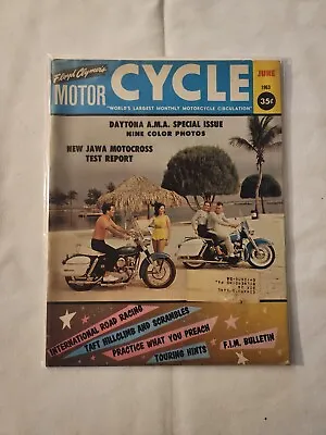 1963 June CYCLE International Road Racing Jawa Motocross  (CP31) • £22.49