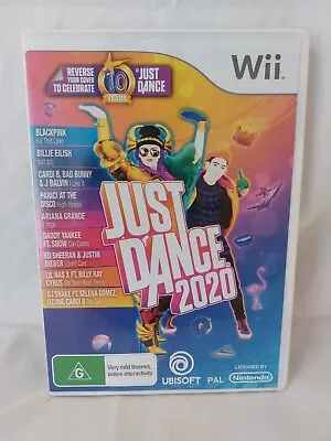$94.50 • Buy Just Dance 2020 Nintendo Wii PAL Game (Rare) Tested FREE TRACKED POSTAGE 
