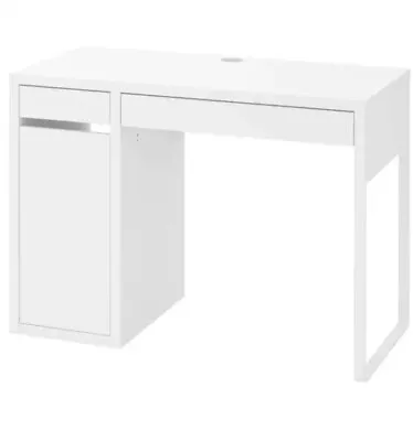 IKEA MICKE Desk - White With Draw And Shelves. Brighton • £20