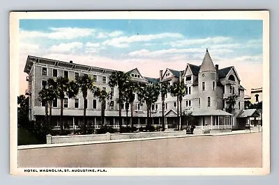 $11.99 • Buy St Augustine FL- Florida, Hotel Magnolia, Advertisement, Vintage Postcard