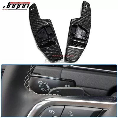 Interior Carbon Steering Wheel Paddle Shifter For VW Golf 8 MK8 GTI R Line 21-23 • $79.90