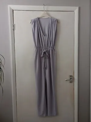 £3.99 • Buy Unbranded Silver/Grey Jumpsuit Size 10/12 New