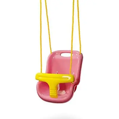 $51.78 • Buy Gorilla Playsets 04-0032-PK High Back Plastic Infant Swing With Yellow T Bar ...
