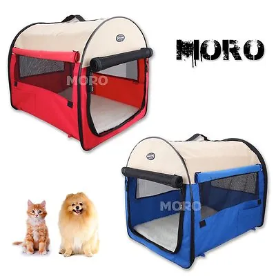 M-XL Portable Soft Pet Dog Crate Travel Carrier Cage Kennel Tent House Handheld • $59.38