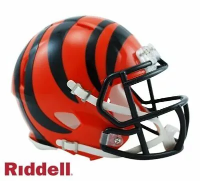 Cincinnati Bengals Speed Riddell Football Mini Helmet New In Box • $29.95