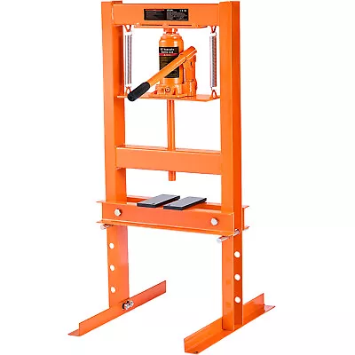 VEVOR Hydraulic Shop Press 6 Ton With Press Plates H-Frame Benchtop Press Stand • $110.99