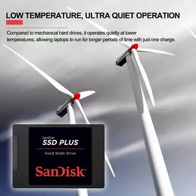 240GB SATA3 Sandisk DA Enhanced SSD Notebook Desktop PC Internal Solid Drive • £50.75