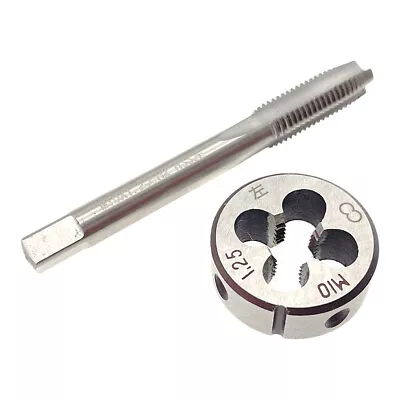 M10x1.25 Thread Tap And Die Set LH Left Hand HSS M10 X 1.25 Tap Die Set Metric • $12.85