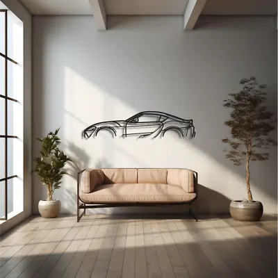 Metal Wall Decor For Toyota Supra MK5 Car Silhouette Garage Signbirthday Gift • $109