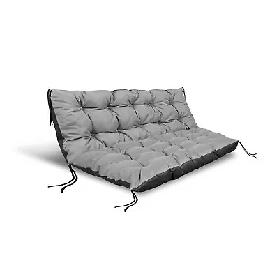 Waterproof Lounger Cushion Garden Seat Pillow Pad Chair Bench Swing 120cm X 80cm • £49.32