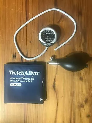 *NEW* Welch Allyn Durashock Sphygmomanometer DS45 - Handheld Gauge & Adult Cuff • $73.45