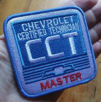 CCT Chevrolet Certified Technician MASTER Auto Collector Uniform Patch SEW ON • $10