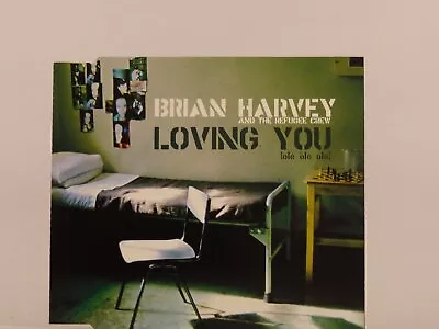 BRIAN HARVEY AND THE REFUGEE CREW LOVING YOU (G36) 3 Track CD Single Picture Sl • £4.30
