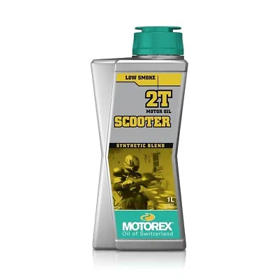 MOTOREX 1L Racing Motorbike Moto Scooter 2T Engine Oil • $28.31