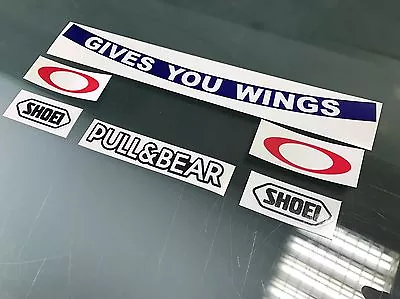 Visor Decals Stickers For Marquez Helmet NEW 2017 2018 2019 2020 Season • £7.56