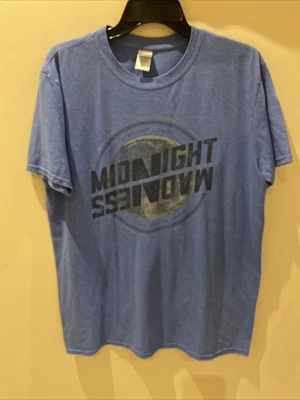 Gildan Mens T-shirt - Size L - “Midnight Madness - Ultimate Frisbee Tournament” • £11.27