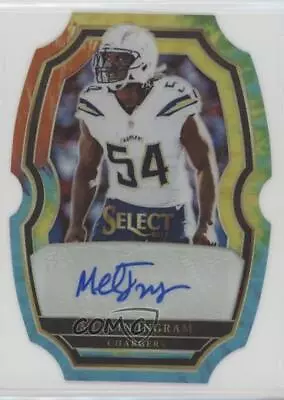 2017 Panini Select Signatures Tie-Dye Prizm Die-Cut /25 Melvin Ingram III Auto • $25.84