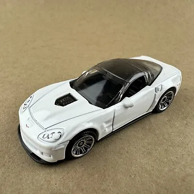 Matchbox 2008 Chevy Corvette SR1 Car White 2022 MBX Exotic 1:64 Car Loose • $2.49