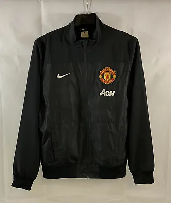 Manchester United Training Football Jacket 2013/14 Adults Medium Nike D931 • $74.69